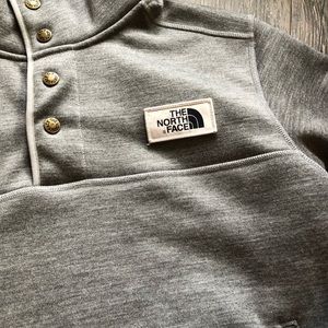 The North Face Sherpa Patrol Pullover Gray Mens M